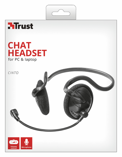 Trust 21666 headphones/headset Wired Head-band Calls/Music Black - Image 4