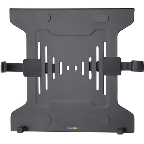 StarTech.com VESA Laptop Tray - Adjustable Monitor Arm Laptop Tray Secures Notebooks (4.5kg / 9.9lb) - 75x75 & 100x100 VESA Mount Holes - Ventilated - For Monitor Desk Mounts/Stands - Image 5