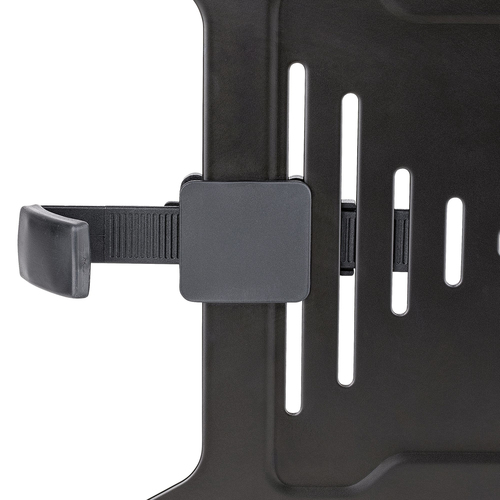 StarTech.com VESA Laptop Tray - Adjustable Monitor Arm Laptop Tray Secures Notebooks (4.5kg / 9.9lb) - 75x75 & 100x100 VESA Mount Holes - Ventilated - For Monitor Desk Mounts/Stands - Image 10